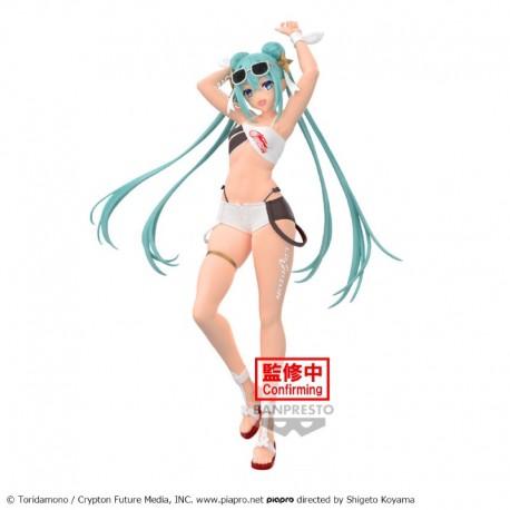 Figurine VOCALOID Racing Miku 2023 Tropical Ver 20cm