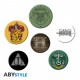 Pack de Badges HARRY POTTER - Poudlard