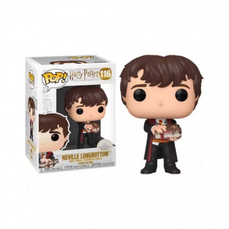 Figurine Pop HARRY POTTER - Neville With Monster Book