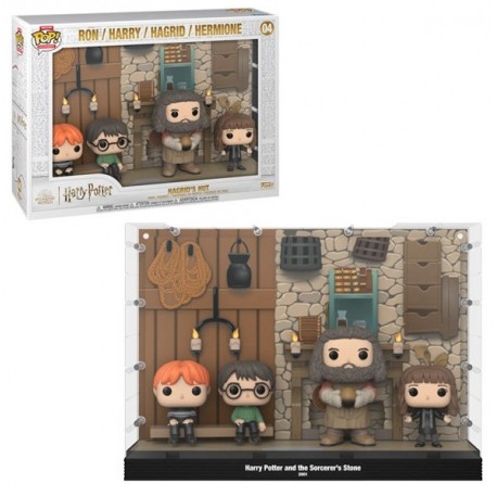 Figurine Pop Deluxe Moment HARRY POTTER - La cabane de Hagrid