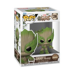 Figurine Pop WE ARE GROOT - Groot Wolverine