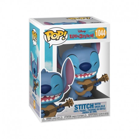 Figurine Pop LILO & STITCH - Stitch with ukulele