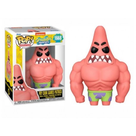 Figurine Pop BOB L'EPONGE - Patrick Musclé