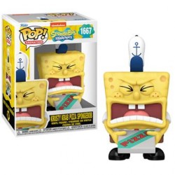 Figurine Pop BOB L'EPONGE - Bob avec pizza