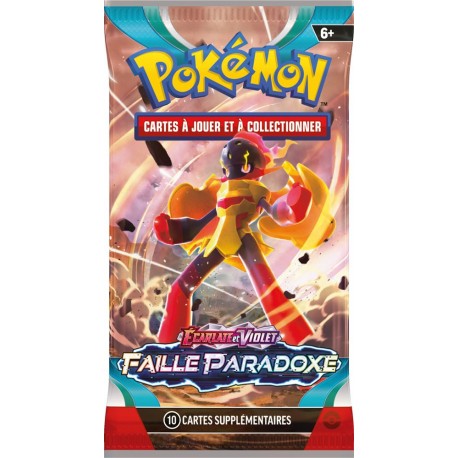 Carte POKEMON - Booster Écarlate et Violet - Faille Paradoxe