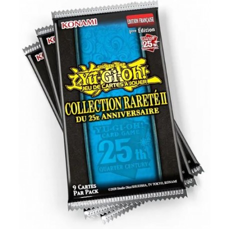 Cartes YU-GI-OH! - Booster Collection Rareté II du 25e Anniversaire