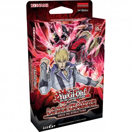 Cartes YU-GI-OH! - Deck de Structure - Le Roi Cramoisi