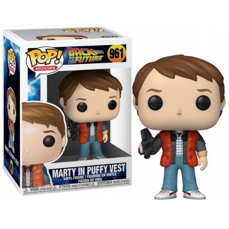 Figurine Pop RETOUR VERS LE FUTUR - Marty McFly In In Puffy Vest