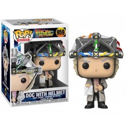 Figurine Pop RETOUR VERS LE FUTUR - Doc Emmet Brown With Helmet