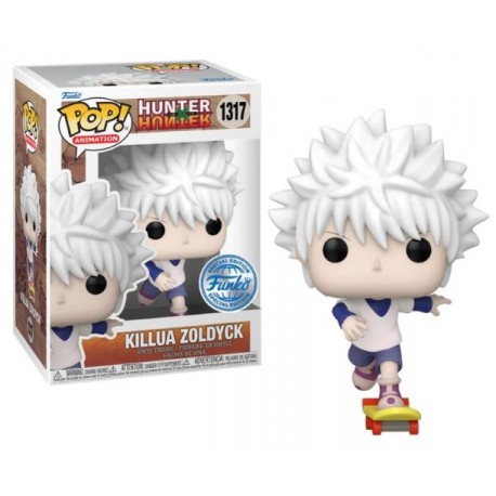 Figurine Pop HUNTER X HUNTER - Killua Skateboard