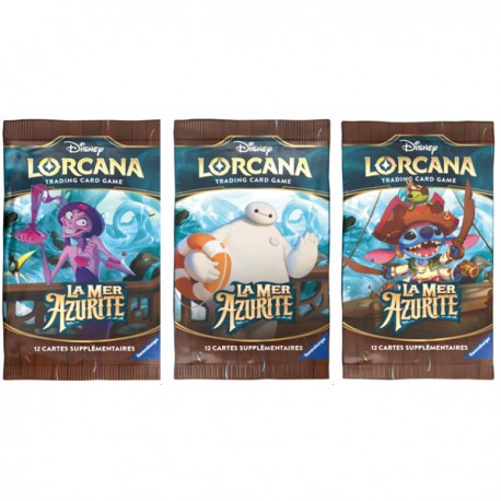 Carte LORCANA - Booster Chapitre 6 : La Mer Azurite