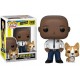 Figurine Pop BROOKLYN NINE-NINE - Capitaine Ray Holt avec Cheddar