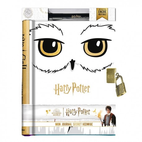 Carnet HARRY POTTER - Journal Secret Hedwige