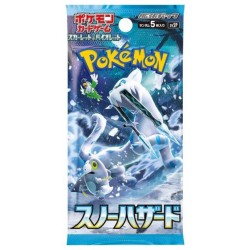 Carte POKEMON - Booster Japonais Écarlate et Violet – Snow Hazard