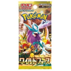 Carte POKEMON - Booster Japonais Écarlate et Violet – Forces Temporelles (Wild Force)