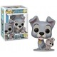 Figurine Pop LA BELLE ET LE CLOCHARD - Clochard avec un Chiot