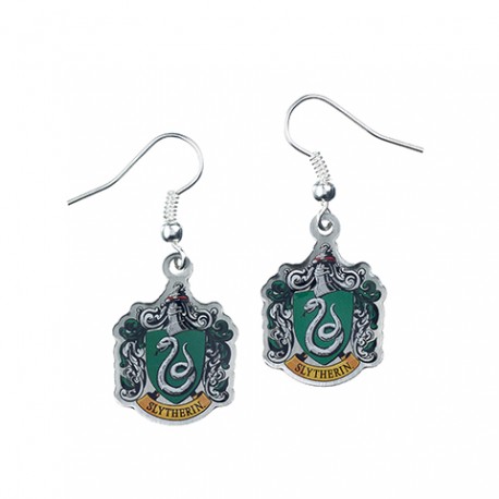 Boucles d’oreilles HARRY POTTER Armoirie de Serpentard