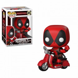 Figurine Pop MARVEL - Deadpool on scooter