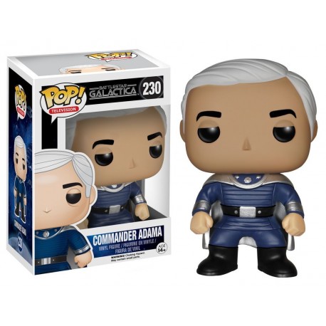 Figurine Pop BATTLESTAR GALACTICA - Commander Adama