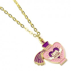 Collier Philtre d’amour plaqué or rose - Harry Potter