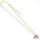 Collier Philtre d’amour plaqué or rose - Harry Potter